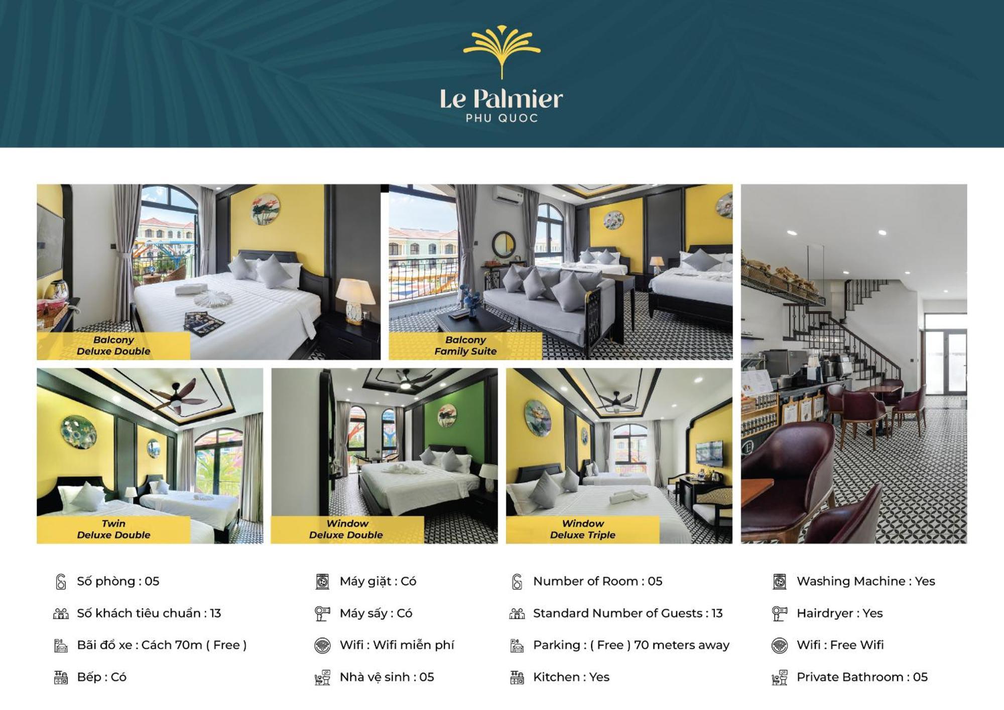 Le Palmier Phu Quoc Hotel Екстер'єр фото